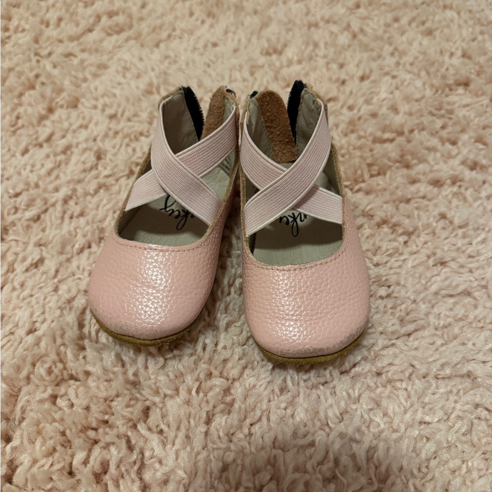 Pink Baby Monkey Feet Ballet Flats